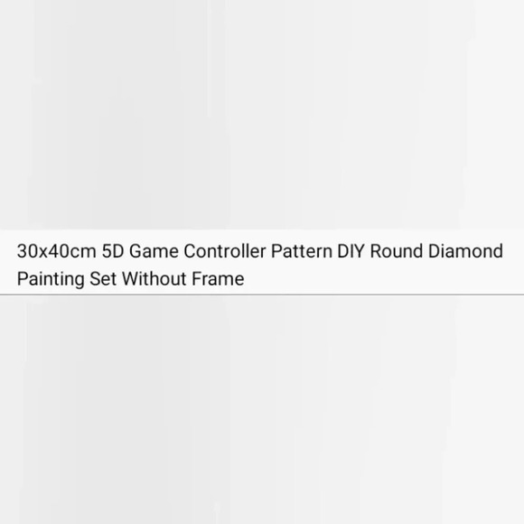 SHHH I'M  GAMING " art point drilling set. NWT - Picture 7 of 8